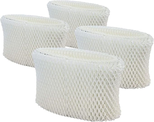 PUREBURG WF2 Wick Filters Compatible with Kaz Vicks V3100 V3500N V3500 V3700 V3800 V3900 Kaz 3020 Sunbeam 1118 Series Honeywell HCM-350 HCM-630 HCM-300T Relion WA-8D Enviracaire ECM-500,4-Pack