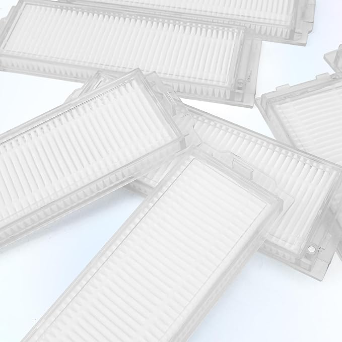 8 Pcs Vacuum Filter Compatible with WYZE Robot Vacuum Cleaner WVCR200S, Replacement for HEPA Filters, WVCR200S Spare Parts Kit Accessories