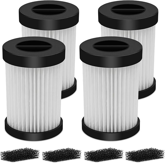 Citivisovd LW-P1012 Filter HEPA Replacement Compatible with FEPPO Wired Vacuum Cleaner Filter—4pack