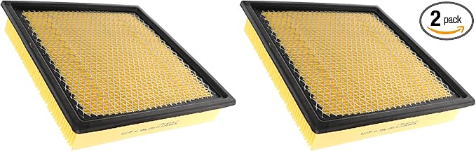Motorcraft Engine Air Filter-FA-1883(OE Replacement Part for Ford:07-26 Expedition/09-26 F-150/08-16 Super Duty (F-250/F-350/F-450/F-550) & Lincoln: 09-14 Mark LT/07-26 Navigator Vehicles) (Pack of 2)
