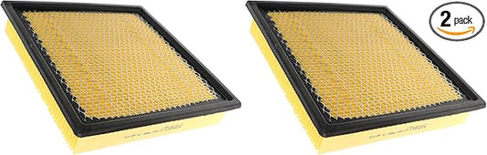 Motorcraft Engine Air Filter-FA-1883(OE Replacement Part for Ford:07-26 Expedition/09-26 F-150/08-16 Super Duty (F-250/F-350/F-450/F-550) & Lincoln: 09-14 Mark LT/07-26 Navigator Vehicles) (Pack of 2)