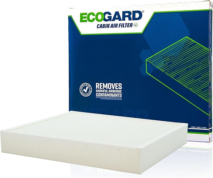 ECOGARD XC36154 Cabin Air Filter Fits Chevrolet Cruze 2011-2015, Trax 2013-2022, Malibu 2013-2015, Sonic 2012-2020, Spark 2013-2022, Buick Encore 2013-2022