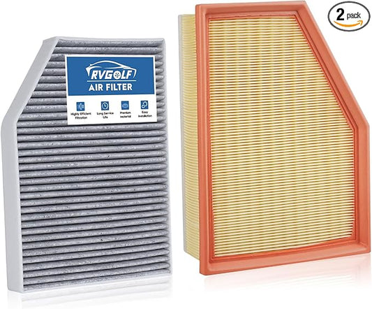 Engine+Cabin Air Filter Fit for 18-19 X3 (XDrive30i/SDrive30i/M40i), 20-21 X3 (XDrive30i/SDrive30i), 19 X4, 20-22 X4 (XDrive30i Only) NOT for M40i Models from 2020 and Later! 64119382885 13718691835