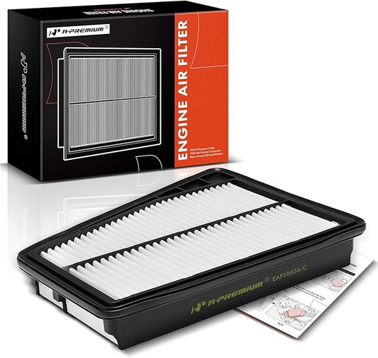 A-Premium Engine Air Filter Compatible with Hyundai Genesis 2009 2010 2011 3.8L, Replace# 281133M000, 28113-3M000