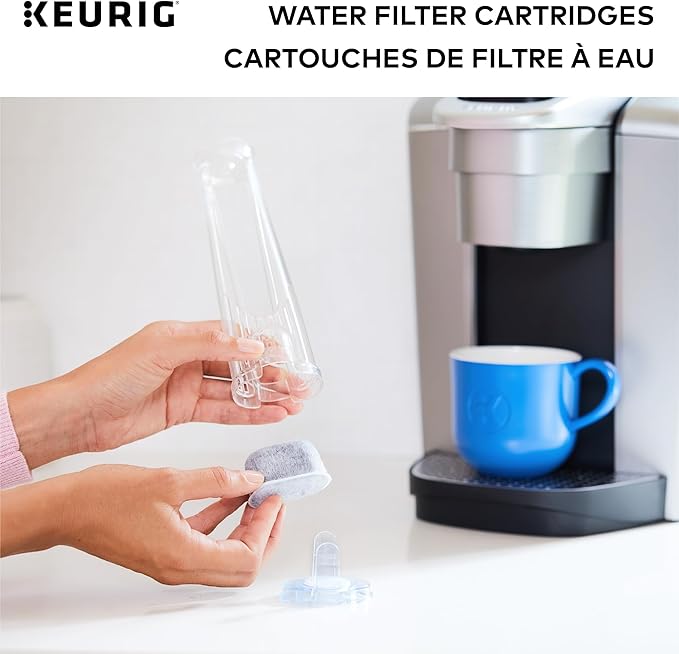 Keurig Water Filter Refill Cartridges,Replacement Water Filter Cartridges,Compatible with 2.0 K-Cup Pod Coffee Makers,2 Count (Pack of 12)