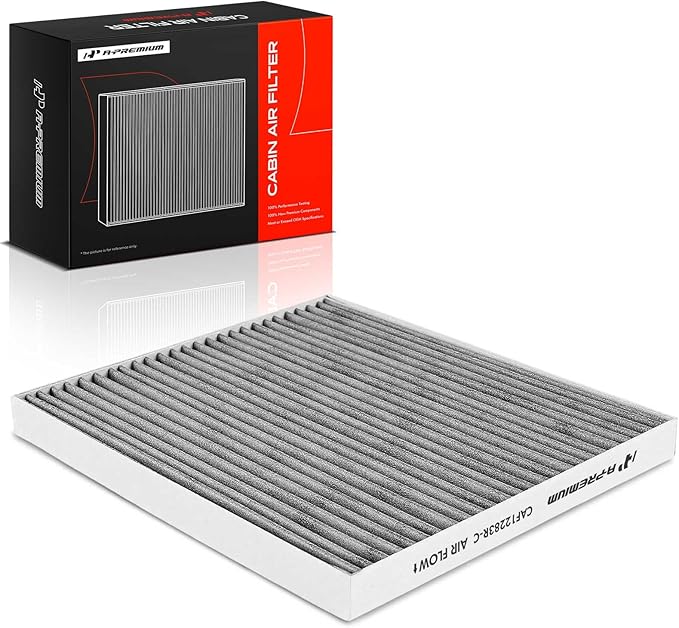 A-Premium Cabin Air Filter with Activated Carbon Compatible with Chrysler Pacifica 2017-2022, Voyager 2020-2022, Grand Caravan 2021-2022, V6 3.6L, Replace# 68308950AB
