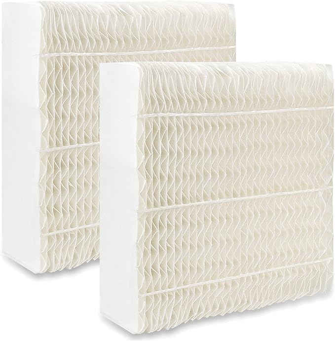 AMI PARTS 2 Pack 1043 Super Humidifier Wick Filter Replacement Compatible with AIR.Care EP9 Series EP9500 EP9700 EP9800 EP9R500 EP9R800 821000 826000 826800 and Bemis 800 8000 Series Humidifiers