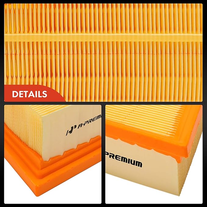 A-Premium 2-PC Engine & Cabin Air Filter with Activated Carbon Compatible with Mercedes-Benz CLA250 2014-2019, GLA250 2015-2020 & Infiniti QX30 2017-2019
