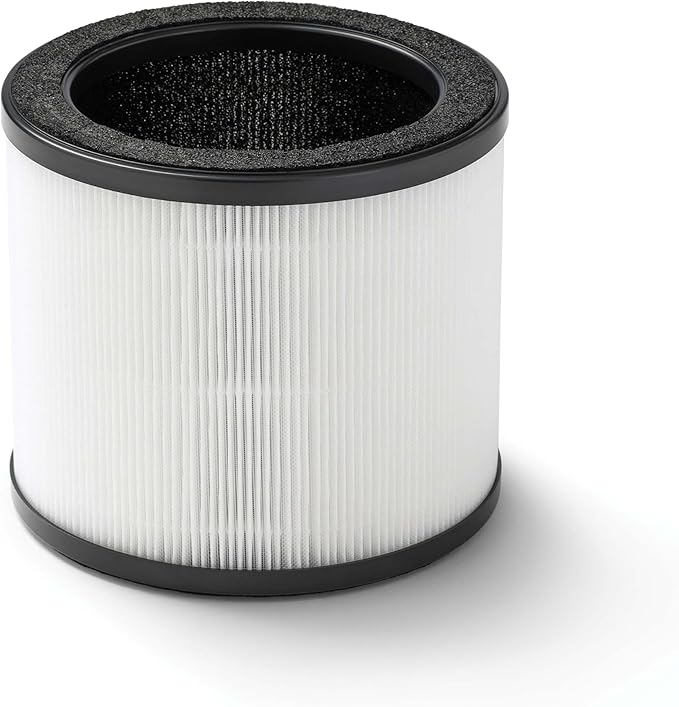 Official Bionaire - 360 Circular True HEPA Allergen Replacement Air Filter, 3-Stage Filtration, Compatible with Bionaire 360 Air Purifiers, Captures Dust, Pollen, Smoke & Pet Dander