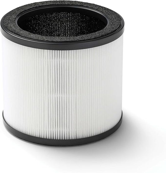 Official Bionaire - 360 Circular True HEPA Allergen Replacement Air Filter, 3-Stage Filtration, Compatible with Bionaire 360 Air Purifiers, Captures Dust, Pollen, Smoke & Pet Dander