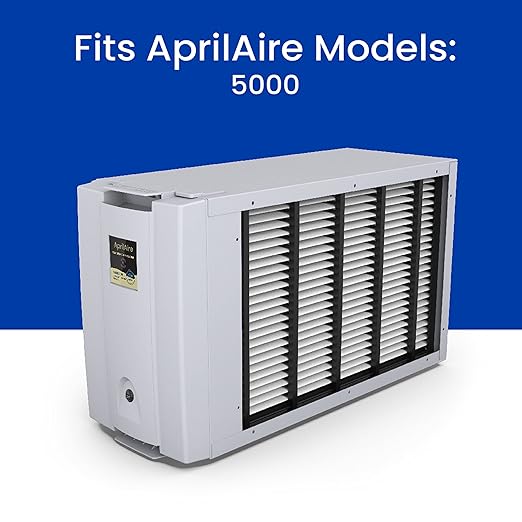 AprilAire 501 Replacement Filter for AprilAire 5000 Whole-House Air Purifier - MERV 15 Equivalent, 16x25x6 Air Filter (Pack of 2)