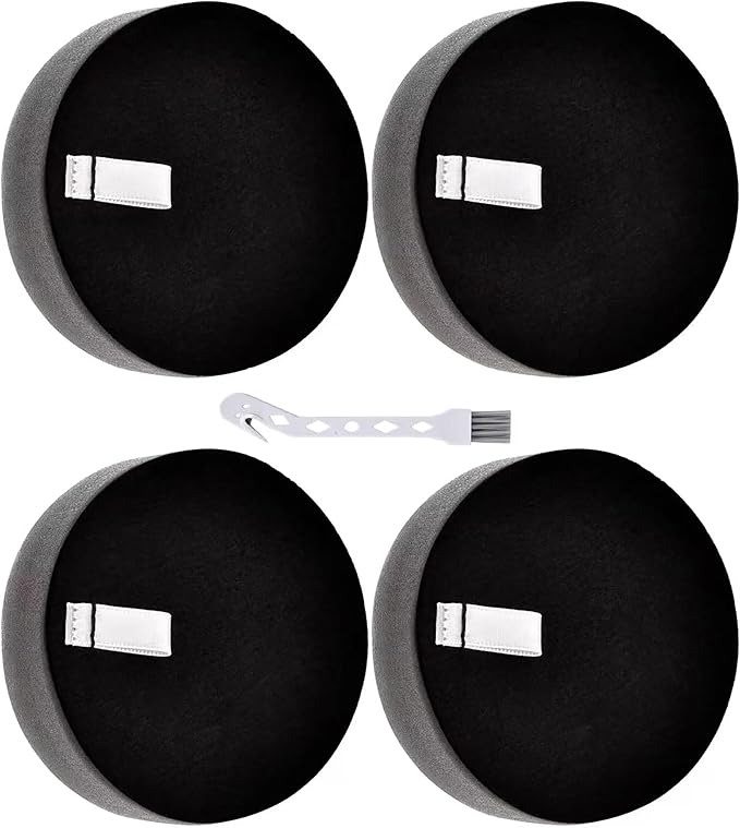 4 Pack 3070 Filters Replacement for Bissell Cleanview Pet Slim 3925 3080 2831 3339 2903 2921 Pet Hair Eraser Vacuum 2897 Poweredge 2900A 2900 3274 Washable Reusable