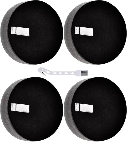 4 Pack 3070 Filters Replacement for Bissell Cleanview Pet Slim 3925 3080 2831 3339 2903 2921 Pet Hair Eraser Vacuum 2897 Poweredge 2900A 2900 3274 Washable Reusable