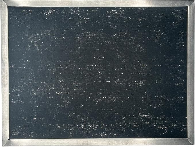 WINDON BAY Stove Range Hood Vent Filter - Premium Aluminum Mesh and Charcoal Carbon Replacement for Broan Range Hoods, 8.5" x 11.25" x 3/8" - 1pk