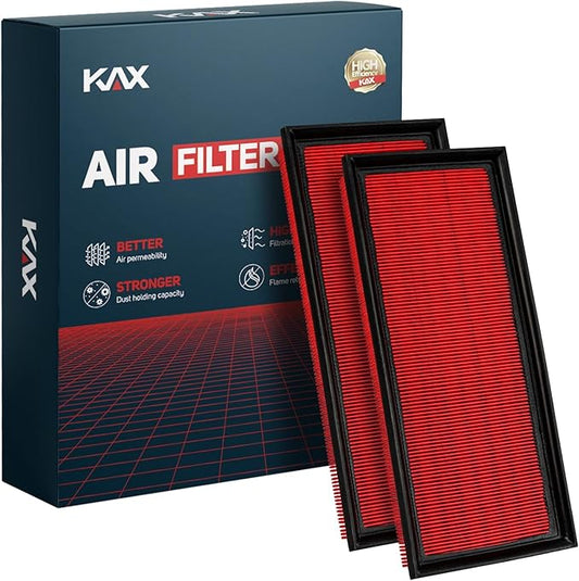 KAX Premium Engine Air Filter, CA11970 Replacement for Mercedes-Benz S550, GL450, CLS550, SL550, GLS550, GL550, E550, S63 AMG, G63 AMG, E63 AMG S, ML550, GLS63 AMG, CLS63 AMG, SL63 AMG, GL63 AMG