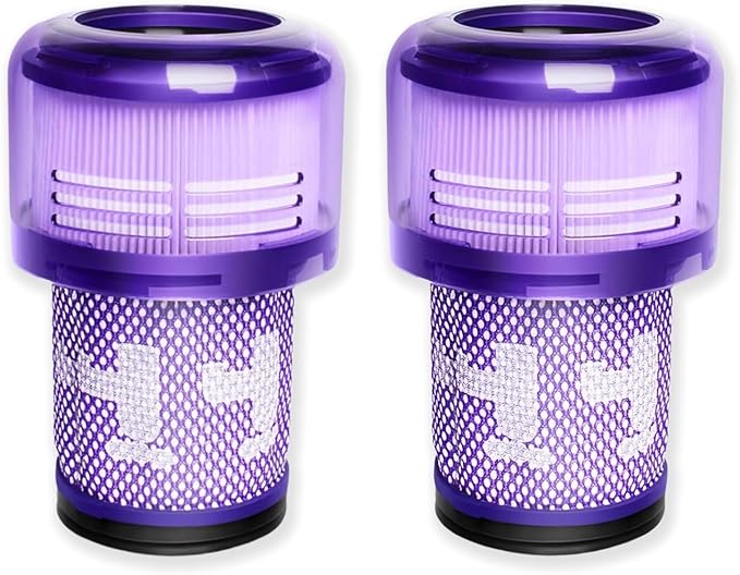 2 Pack Dy son V12 Filter Replacement for Detect Slim/SV30/SV34/SV35 - Compatible with Part 971517-01, Fits Dy son V12 Series (Not Compatible with SV12/V15 Vacuum)