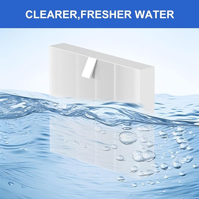 10-00814 Hot Tub Spa Flat Filters Compatible with Bullfrog M Series M6 M7 M8 M9, Swim Series S150 S180XD S200 and A Series A5 A6 A7 A8 A9 (2023 to Present), 6-Pack