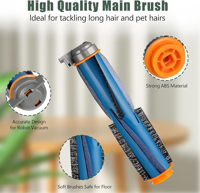RV2310 Replacement Kits for Shark RV2310 Matrix Robot Vacuum Cleaner Parts, Vacuum Accessories 1 Main Brush, 2 HEPA Filters, 6 Side Brushes, 1 Cleaning Brush (Not for AV2310AE/ RV2310AE)