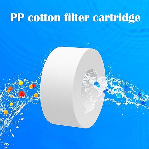10 Pcs Sink Water Faucet Filter Cartridge Replacements, Sink Water Filter Faucet Water Filter, Removes Chlorine Fluoride Heavy Metals,Soften Hard Water