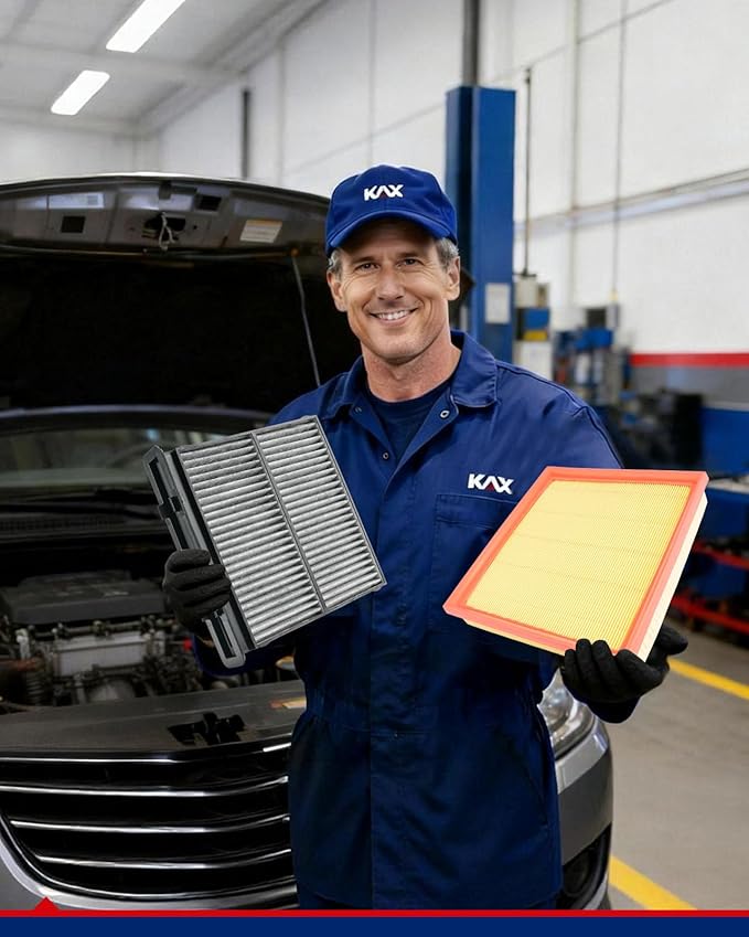 KAX Engine & Cabin Air Filter Kit, Replacement for Subaru Forester 2019-2026, WRX 2022-2026, Replace# CA12295 CF12775