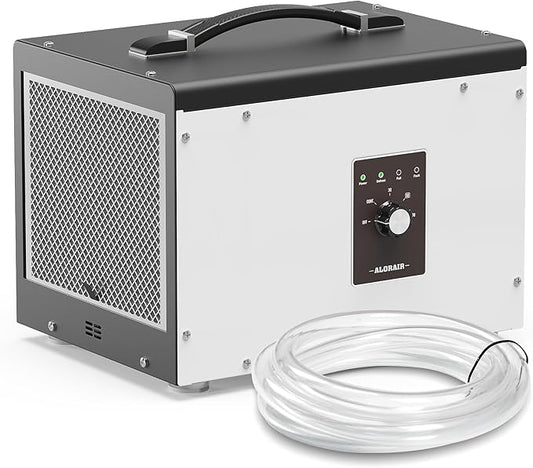 ALORAIR 70 PPD Crawl Space Dehumidifier, Crawlspace Dehumidifiers Commercial Dehu for Home and Basements, Compact, Portable, Auto Defrost, Memory Starting, cETL