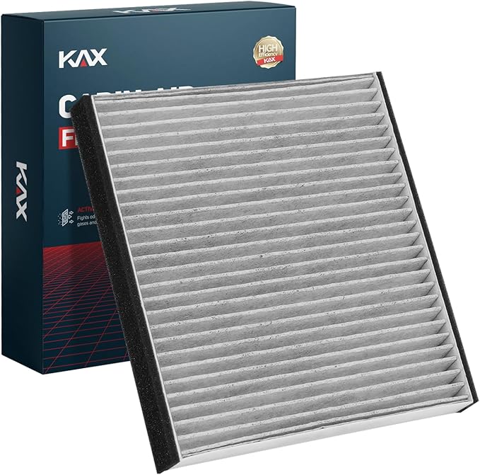 KAX HEPA Cabin Air Filter with Activated Carbon, CF10132 Replacement for Toyota Camry 2002-2006 Sienna 2004-2010 Avalon 2000-2004 Solara, Lexus ES330, RX350, GX470, RX400H Strong Adsorption Air Filter