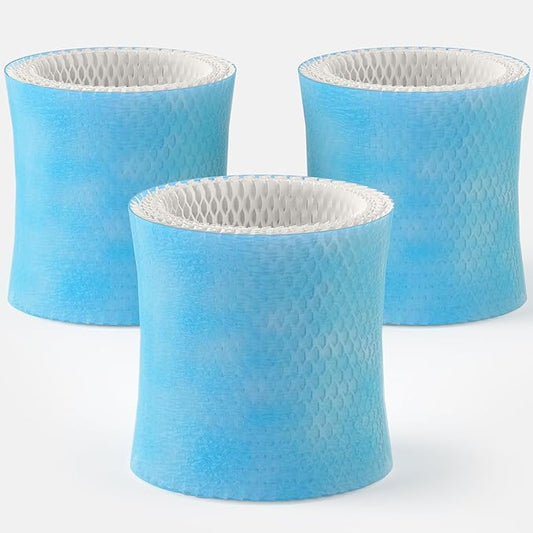 Leemone 3-Pack Bedside Humidifier Filter 2.0 Replacement Compatible with Canopy Bedside & Nursery Humidifiers, Humidifier Wicking Filter Lasts Up to 6 Weeks