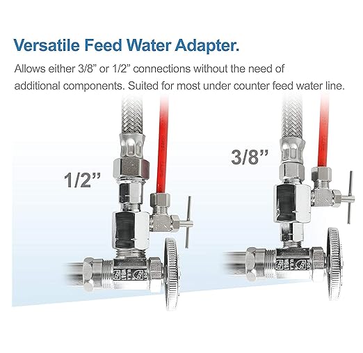 APEC Water Systems Ultimate RO-PERM Boosted Performance with Permeate Pump Ultra Safe Reverse Osmosis Drinking Water Filter System, for Low Pressure Homes