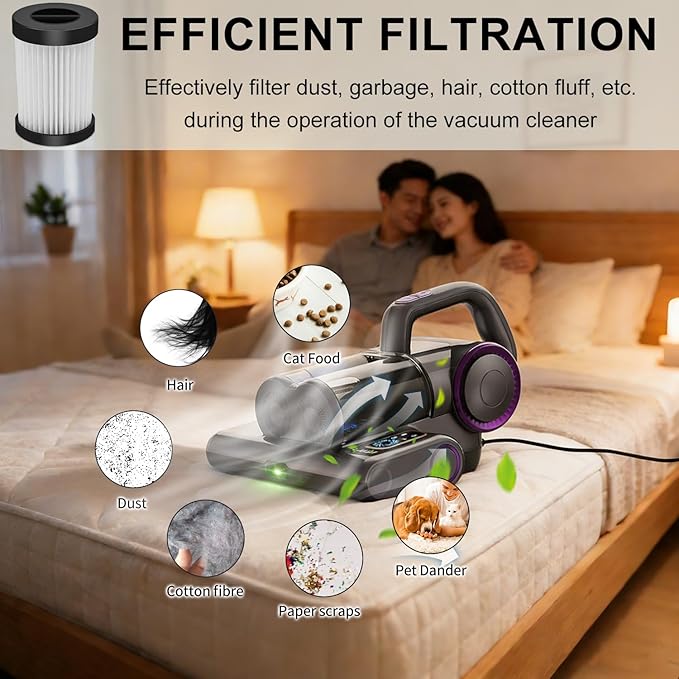Citivisovd LW-P1012 Filter HEPA Replacement Compatible with FEPPO Wired Vacuum Cleaner Filter—4pack