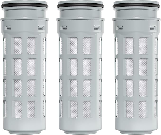 AQUA CREST PF45 Replacement for Brita® Stream Pitcher Water Filter, Brita® OB05 Filter Pitchers and Dispensers, Pour Through Filters, Upgraded 7-stage Filters, Reduces Chlorine, 2 Months, 3 Pack