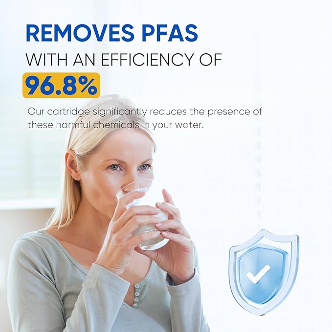 PUREPLUS 469690 NSF 401 & 473 & 53 & 42 Certified Replacement for LG LT700P Kenmore Elite 9690, ADQ36006102, ADQ36006101, LFXS30766S, LFX28968ST, LT120F Refrigerator Water and Air Filter Combo, 2Pack