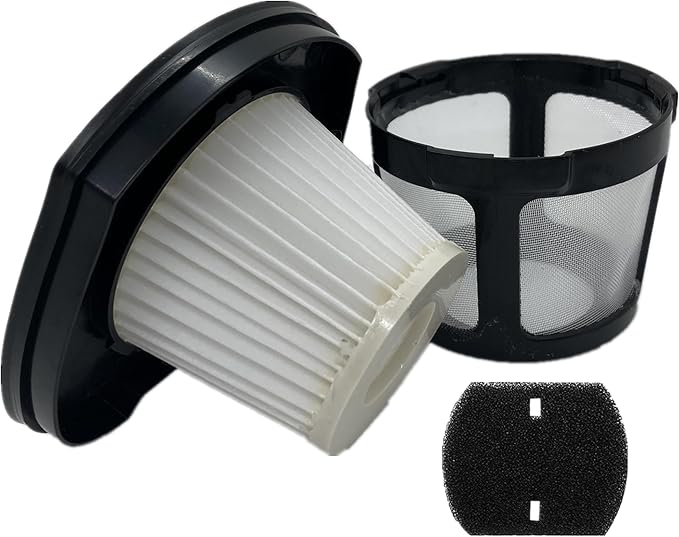 4 Pack 2284W 2390A Vacuum Replacement For Bissell Pet Hair Eraser Lithium Ion Hand Vacuum 2284W 2390 2389 2390A. Compare to Parts # 1614212 1614203 1614204(4 Mesh Filters + 4 Foam Filters)
