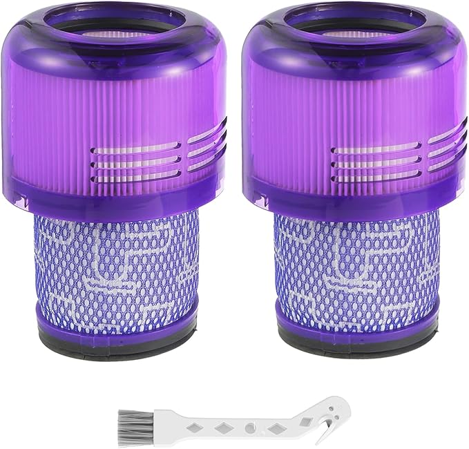 2 Pack V11 Vacuum Filters Replacement for Dyson V11 Animal, V11 Torque Drive,V11 Extra, V15 Detect V15s Detect Cordless Vacuum Cleaner Filter, Compare to Part 970013-02