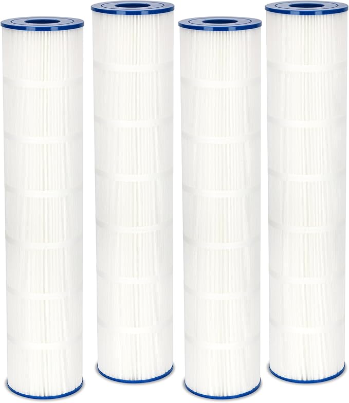 PLF137A Pool Filter Replaces PA137,Unicel C-7490 Compatible with Hayward CX1380-RE PA137,for Filbur FC-1297 FC-6455 C-5500 C5520 SD-00368 APCC7251 17-175-1339,Filter-Area: 137 Sq.ft.4Pack