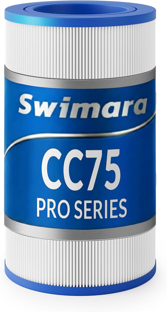 Pro Series Filter Cartridge, Replacement for PAP75 R173214 59054100 Unicel C-9407 Filbur FC-0685, Compatible with Pentair Clean & Clear 75, 3oz Trilobal Fabric, 75 Sq. Ft.