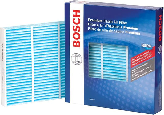 BOSCH 6038C HEPA Cabin Air Filter - Compatible with Select Subaru Crosstrek, Forester, Impreza, WRX, WRX STI, XV Crosstrek