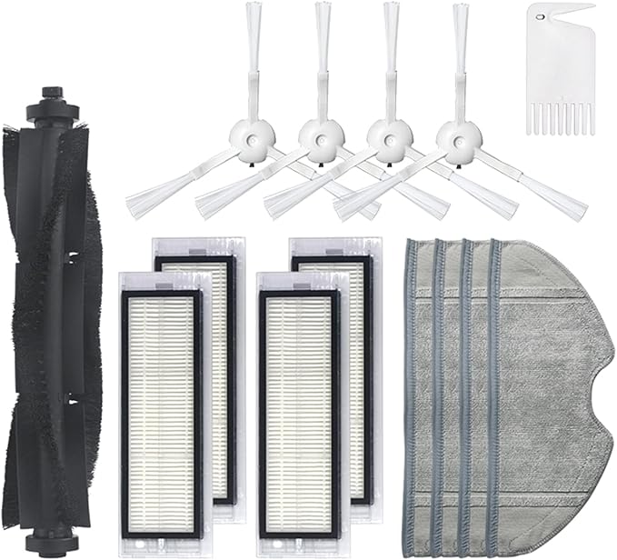 Sweeping Robot Roller Brush Side Brush HEPA Filter Cleaning Cloth Rags Combs for 360 S5 S7 Vacuum Cleaner Replacement Accessories