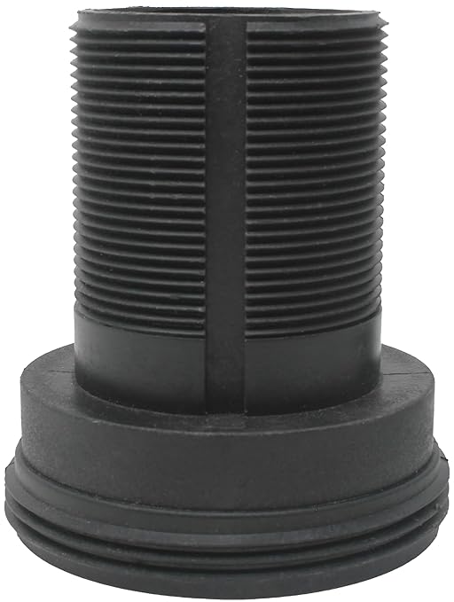 Bulkhead Replacement Kit Compatible with Pentair 154714 Triton II Pool and Spa Sand Filter Black
