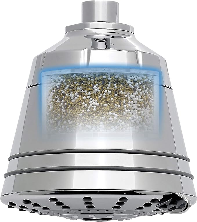 Sprite Showers Pure 7-Setting Filtered 1.75GPM Showerhead in Chrome (AE7E-CM-R)