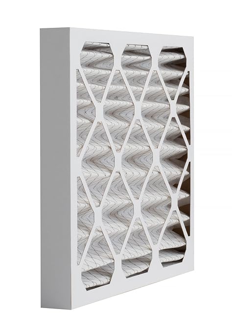 Aerostar 16x20x2 MERV 11 - 6 Count - Pleated HVAC, Furnace & Air Conditioner Filters - Removes Dust, Cold & Flu Germs, Lint, Mold, Pet Dander, Allergy-Causing Pollen, Smog & Smoke
