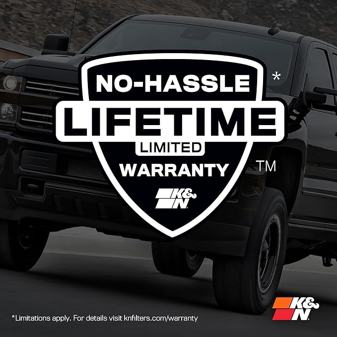 K&N High-Flow Original Lifetime Engine Air Filter:Increase Performance,Premium,Washable:Compatible with 2007-24 FORD/LINCOLN:Expedition,F150,F250,F350,F450, F550, F560, Navigator, 33-2385,Pack of 6