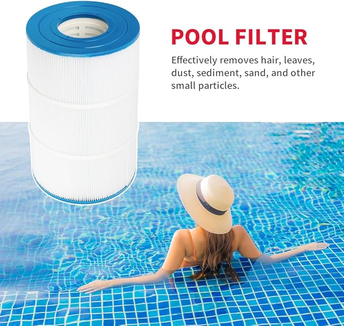 WuYan C900 Pool Filter Cartridges for Hayward C900, CX900RE,for Pleatco PA90,C-8409,PP-B6, FC-1292, for Posi-Clear PXC-95, 90 Sq. Ft Pool Filter Cartridge