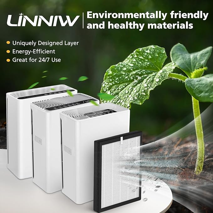 G3 Air Purifier Replacement Filter for AMEIFU, Compatible with AMEIFU G3 Sferf-30 (FXAP2W) For VEWIOR ClearAir-A3 For Tailulu HQZZ-260 3-IN-1 HEPA, 2 Pack