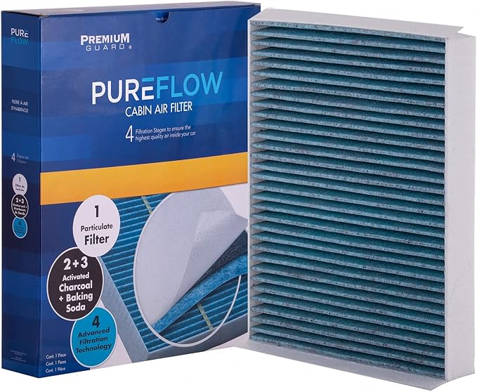 PureFlow Cabin Air Filter PC8155X | Fits 2015-2025 Ford Mustang