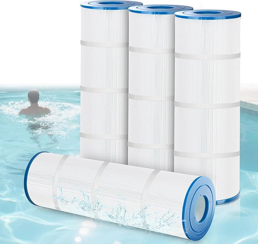 C-7470 Pool Filter Cartridges Compatible with Pentair CCP320, Clean & Clear Plus 320 | 7" x 20 1/16" | 4x80 sq.ft | Fits FC-1976, PCC80, 178580 (4 Pack)