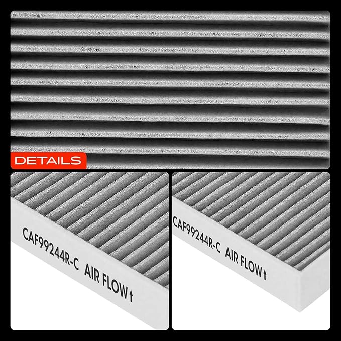 A-Premium 2-PC Cabin Air Filter with Activated Carbon Compatible with BMW 530i, 530i xDrive, X5, X6, X7, 530e, 540i, 540i xDrive, 740i, 750i, 750Li xDrive, 840i, Alpina B7, M5, M550i xDrive, M8