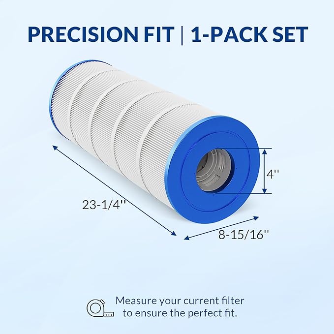 Pool Filter Cartridge for Hayward Systems, Essential Series, Replacement for CX1200RE PA120, Compatible with Star-Clear Plus C1200, Cylindrical Fabric, 120 Sq. Ft.