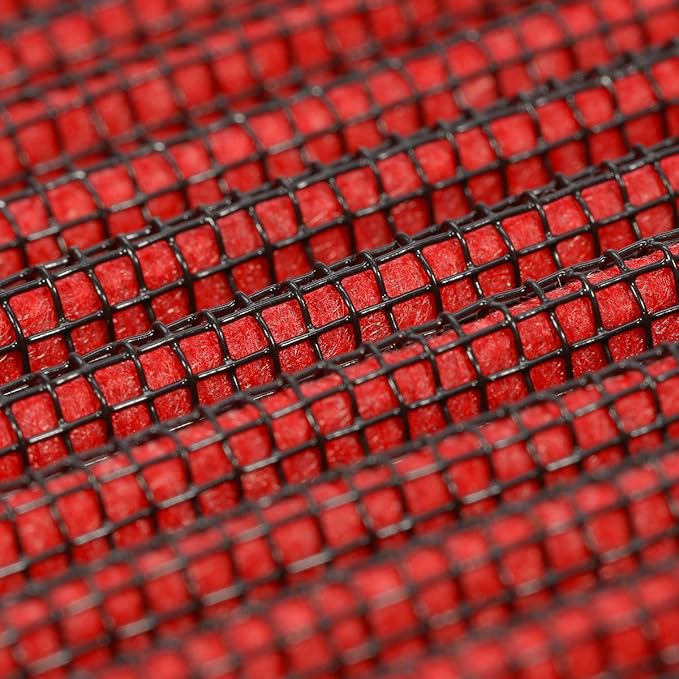 DNA Motoring AFPN-019-RD Clean Air Washable Drop In Panel Air Filter Enhance Engine Performance Power & Acceleration Improve [Compatible with 98-02 Chevy Camaro/Firebird]