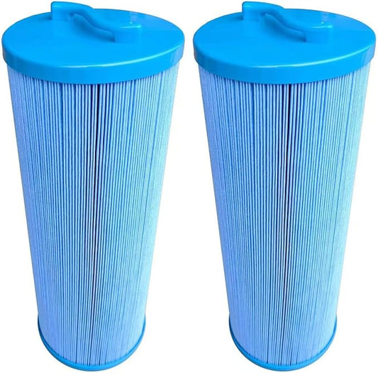 Malaka Spa Hot Tub Filter Cartridge Compatible with PWW50L 4CH-949 FC-0172, Replacement Filter, 2-Pack (Blue)