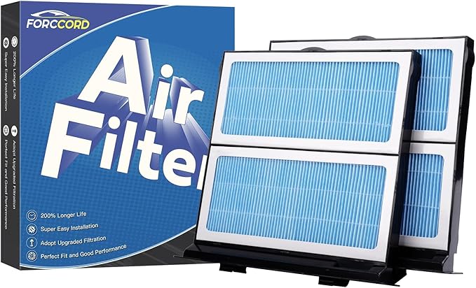 2-Pack HEPA Cabin Air Filter Fits for Subaru Forester 2.5L (2019-2026), WRX (2022-2026) Activated Carbon Cabin Filter Replacement 72880-FL000 Car Accessories